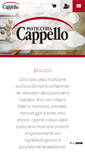 Mobile Screenshot of cappellopasticceria.it